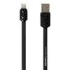 USB Дата-кабель "РЕМАКС" Fishbone Apple Lightning 8-pin 1 м. (черный)