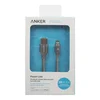 USB Дата-кабель "ANKER" для Apple Lightning 8-pin 0,9 метра (серый/коробка)