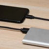 USB кабель "LP" Micro USB круглый soft touch металлические разъемы (черный/европакет)
