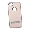 Чехол HOCO Pago Bracket  для Apple iPhone SE 2/8/7, PVC (розово-золотой)