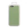 Силиконовый чехол для iPhone 6/6s "Silicone Case" (зелёный, блистер) 1