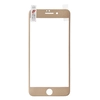 Защитная пленка акриловая 3D "LP" для iPhone 6/6s Plus с золотой рамкой (прозрачная)