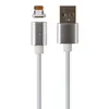 USB Дата-кабель "Magnetic Cable" магнитный Charge&Sync для Apple Lightning 8-pin (белый/коробка)