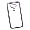 Силиконовый чехол "LP" для LG G5 TPU (прозрачный с черной хром рамкой) европакет
