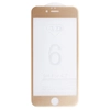 Защитное стекло "LP" для iPhone 6/6s 4D, гибридное стекло, акриловая рамка(золото)