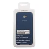 Силиконовый чехол для Samsung Galaxy J7 Prime "Silicone Cover" (синий/коробка)