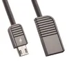 USB кабель REMAX RC-088m Linyo MicroUSB, 1м, металл (черный)