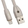 USB кабель REMAX RC-043i Knight Lightning 8-pin, LED, 1м, TPE (золотой)