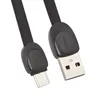USB кабель REMAX RC-040m Shell MicroUSB, 1м, TPE (черный)