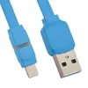USB кабель REMAX RC-029i  Breathe Lightning 8-pin, 2.4А, LED, 1м, TPE (синий)
