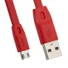 USB кабель REMAX RC-001m Full Speed MicroUSB, 1м, TPE (красный)