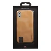 Защитная крышка "G-Case" для iPhone X/Xs Elite Series (кожа/бежевая, коробка)