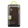 Защитная крышка "G-Case" для iPhone X/Xs Noble Series (кожа/коричневая, коробка)