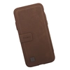 Чехол раскладной для iPhone X/Xs "Puloka" Multi-Function Back Clip Wallet Case (кожа/коричневый, коробка)