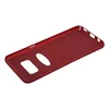 Защитная крышка для Samsung S8 "LP" Сетка Soft Touch (красная) европакет