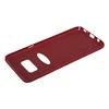 Защитная крышка для Samsung S8 Plus"LP" Сетка Soft Touch (красная) европакет