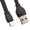 USB кабель WK Fast WDC-023m MicroUSB, 2.4A, 3м, TPE (черный)