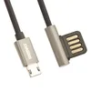 USB кабель REMAX RC-054i Emperor MicroUSB, 1м, TPE (черный)