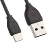 USB кабель REMAX RC-050a Lesu Type-C, 1м, TPE (черный)
