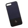 Защитная крышка для iPhone 8 Plus/7 Plus "POLO&RACQUET CLUB" (синяя, коробка)