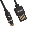 USB кабель WK Attraction WDC-046i Lightning 8-pin, магнитный, 1м, TPE (черный)