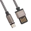 USB кабель REMAX RC-095m Gravity MicroUSB, магнитный, 1м, нейлон (черный)