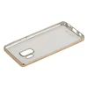 Защитная крышка "G-Case" для Samsung Galaxy S9 Plating TPU Case (прозрачная с золотой рамкой)