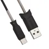 USB кабель HOCO X24 Pisces Type-C, 1м, TPE (черный)