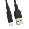 USB кабель HOCO X25 Soarer Lightning 8-pin, 1м, PVC (черный)