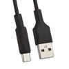 USB кабель HOCO X25 Soarer MicroUSB, 1м, PVC (черный)