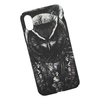 Защитная крышка для iPhone X/Xs "KUtiS" Animals OK-1 Сова (черная)