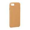 Защитная крышка для iPhone SE 2/8/7 Leather Сase кожаная (золотая, коробка)