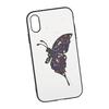 Чехол WK Fancy Diamond для iPhone Xr "Бабочка" TPU (белый)
