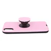 Защитная крышка "LP" для iPhone X/Xs "PopSocket Case" (розовая/коробка)