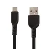 USB кабель HOCO X13 Easy MicroUSB, 2.4А, 1м, TPE (черный)
