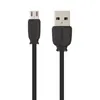 USB кабель REMAX RC-134m MicroUSB, 1м, TPE (черный)