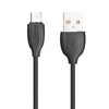 USB кабель BOROFONE BX19 Benefit MicroUSB, 2.4A, 1м, PVC (черный)