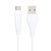 USB кабель BOROFONE BX18 Optimal MicroUSB, 1м, PVC (белый)