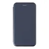 Чехол для Samsung Galaxy A20 раскладной кожа (синий)