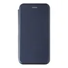 Чехол для Samsung Galaxy A30 раскладной кожа (синий)