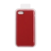 Силиконовый чехол для iPhone SE 2/8/7 "Silicone Case" (бордовый, блистер) 33