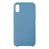 Силиконовый чехол для iPhone X/Xs "Silicone Case" (темно-синий, блистер) 20