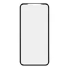Защитное стекло 2,5D для  iPhone 11/Xr Ceramics Film 0,2 мм. черная рамка (без упаковки)