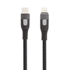 USB-C кабель WK Fast WDC-088i Lightning 8-pin, PD 18W, 1м, нейлон (черный)