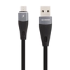 USB кабель WK Elephant WDC-079m MicroUSB, 2.4A, 1м, TPE (черный)