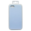 Силиконовый чехол для iPhone SE 2/8/7 "Silicone Case" (светло голубой, блистер) 43