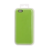 Силиконовый чехол для iPhone 6/6S "Silicone Case" (салатовый, блистер) 31