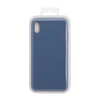 Силиконовый чехол для iPhone Xs Max "Silicone Case" (темно-синий, блистер) 20