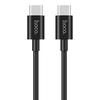 USB-C кабель HOCO X23 Skilled Type-C, 3А, PD18W, 1м, TPE (черный)