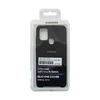 Силиконовый чехол для Samsung Galaxy A21s "Silicone Cover" (черный/коробка)